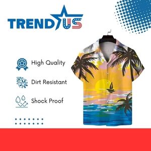 Men's Multicolor Tropical Shirt